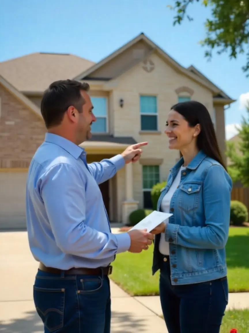 a-professional-real-estate-agent-showing-a-beautiful house